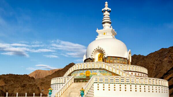 Shanti stupa Leh-Ladakh