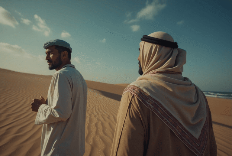 Somudranil_Sarkar_create_cinematic_photo_of_Travel_Scams_in_UAE_Sau_c652ee58-b7cd-4838-84eb-17b74e9e.png