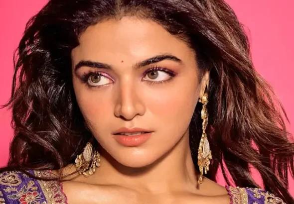Wamiqa Gabbi ने पेस्टल साड़ी
