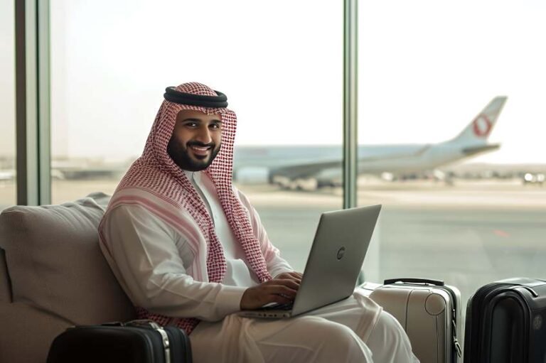 smiling-man-traditional-middle-eastern-clothing-sits-airport-terminal-using-laptop-waiting-his-fligh.jpeg