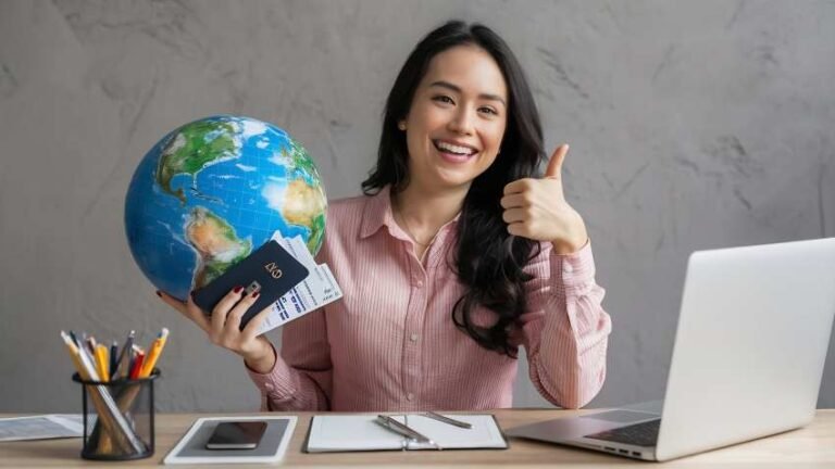 young-joyful-woman-showing-thumb-up-holding-earth-world-globe-passport-boarding-pass-ticket-work-1.j.jpeg