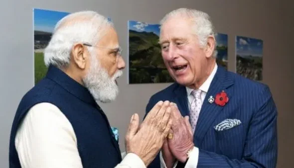 किंग चार्ल्स से मिले पीएम मोदी