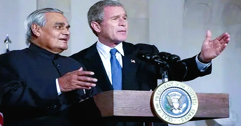 वाजपेयी-बुश